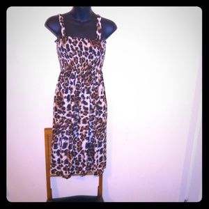 Beautiful flowy Animal print Sundress